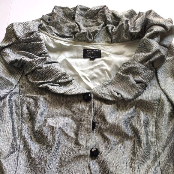 Adrianna Papell Women's Evening Jacket Plus Size 14W - Picture 2 of 8